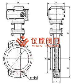 D971電動(dòng)軟密封蝶閥