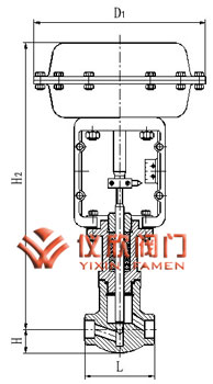 氣動薄膜小流量調節閥