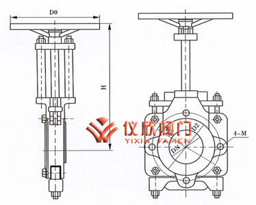 手動(dòng)漿料閘閥